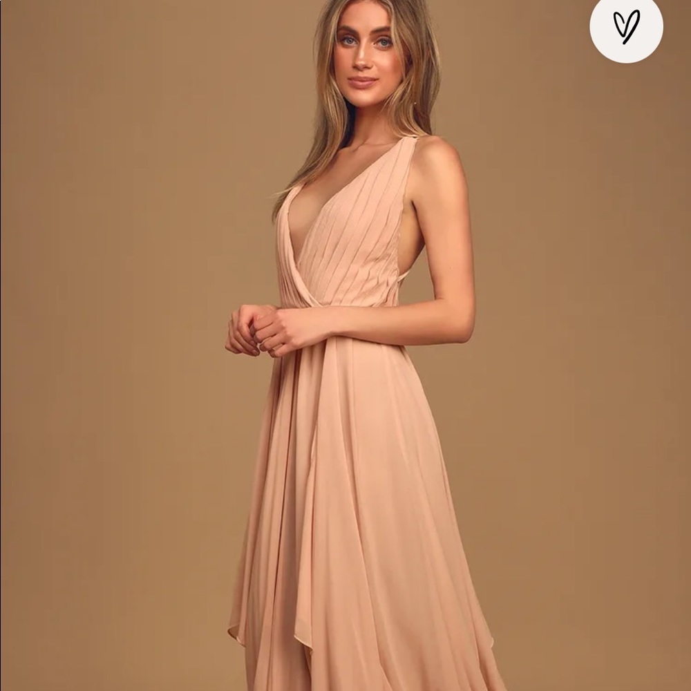 Lulus Backless Maxi Dress